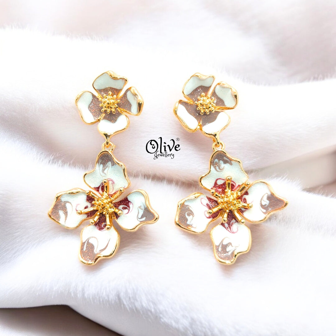 Enamel Earrings-1049