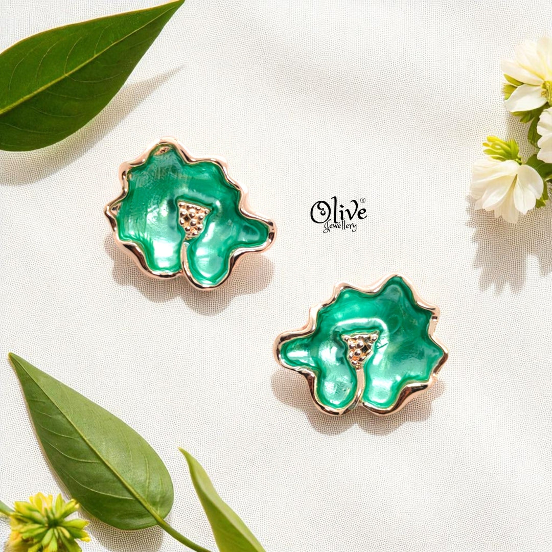 Enamel Earrings-1058