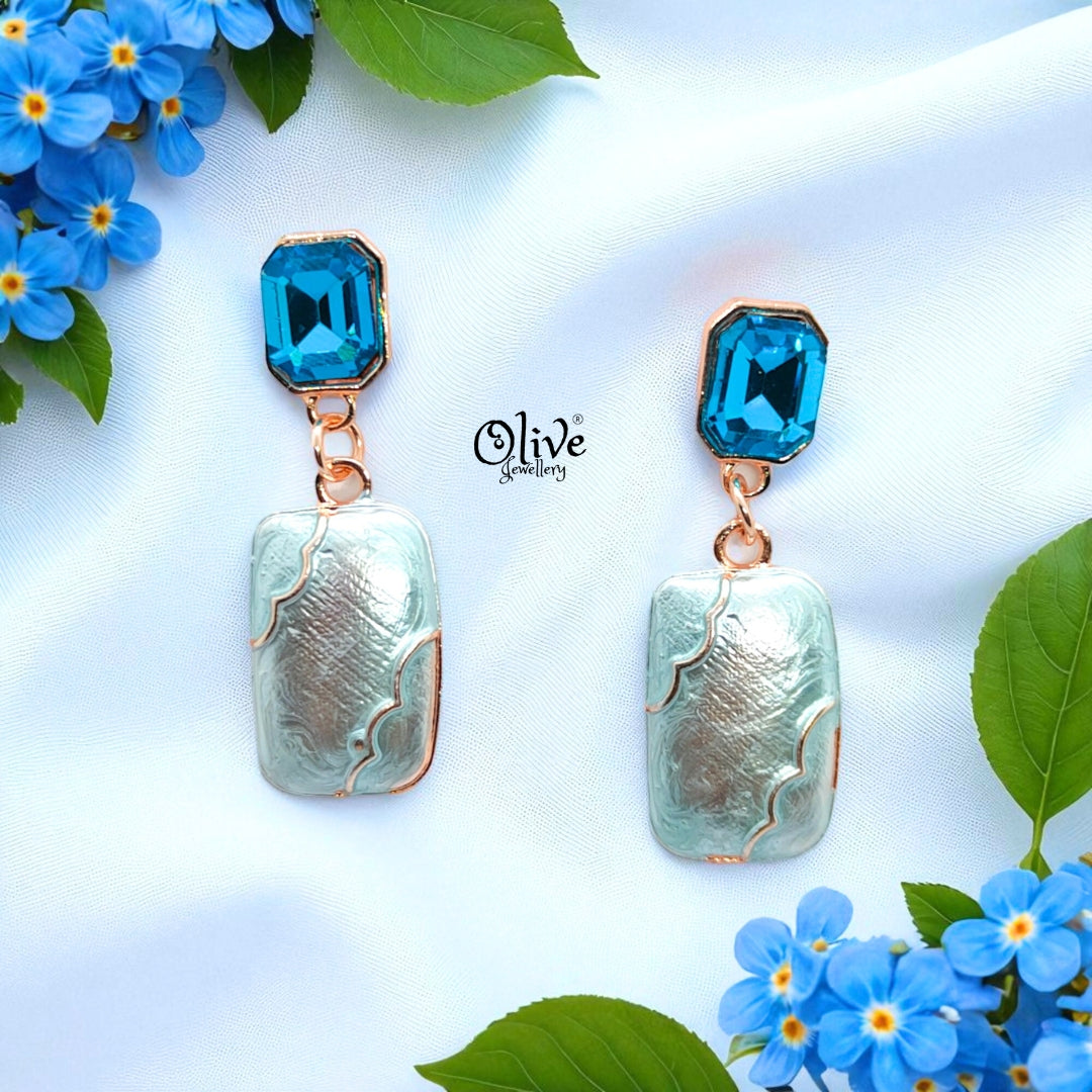 Enamel Earrings-1064