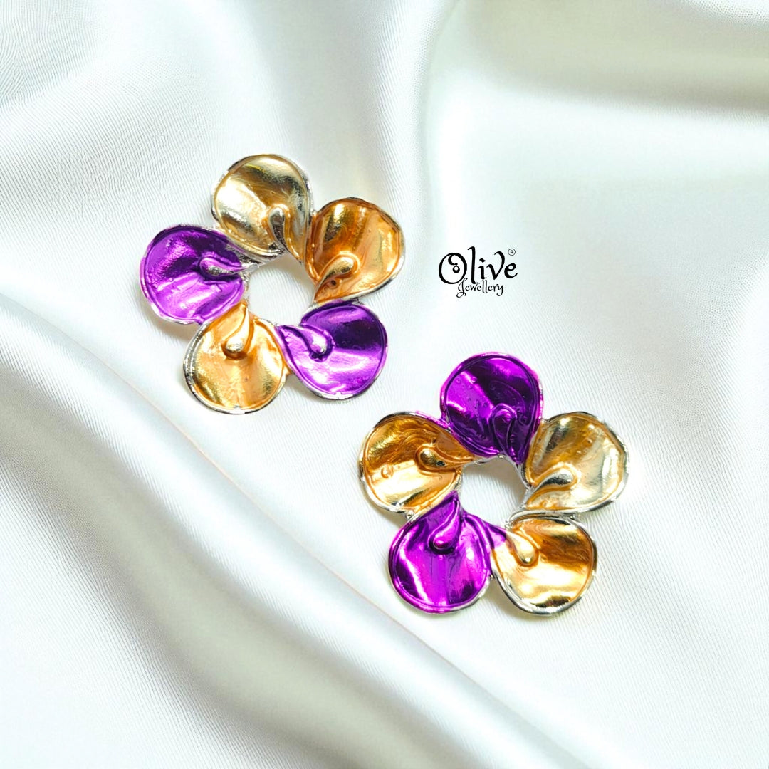 Enamel Earrings-1070