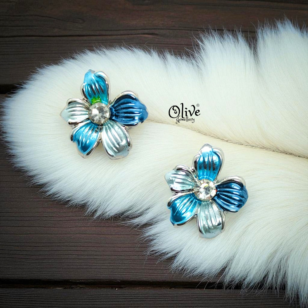 Enamel Earrings-1082