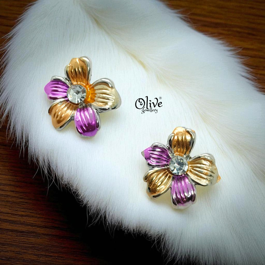 Enamel Earrings-1082