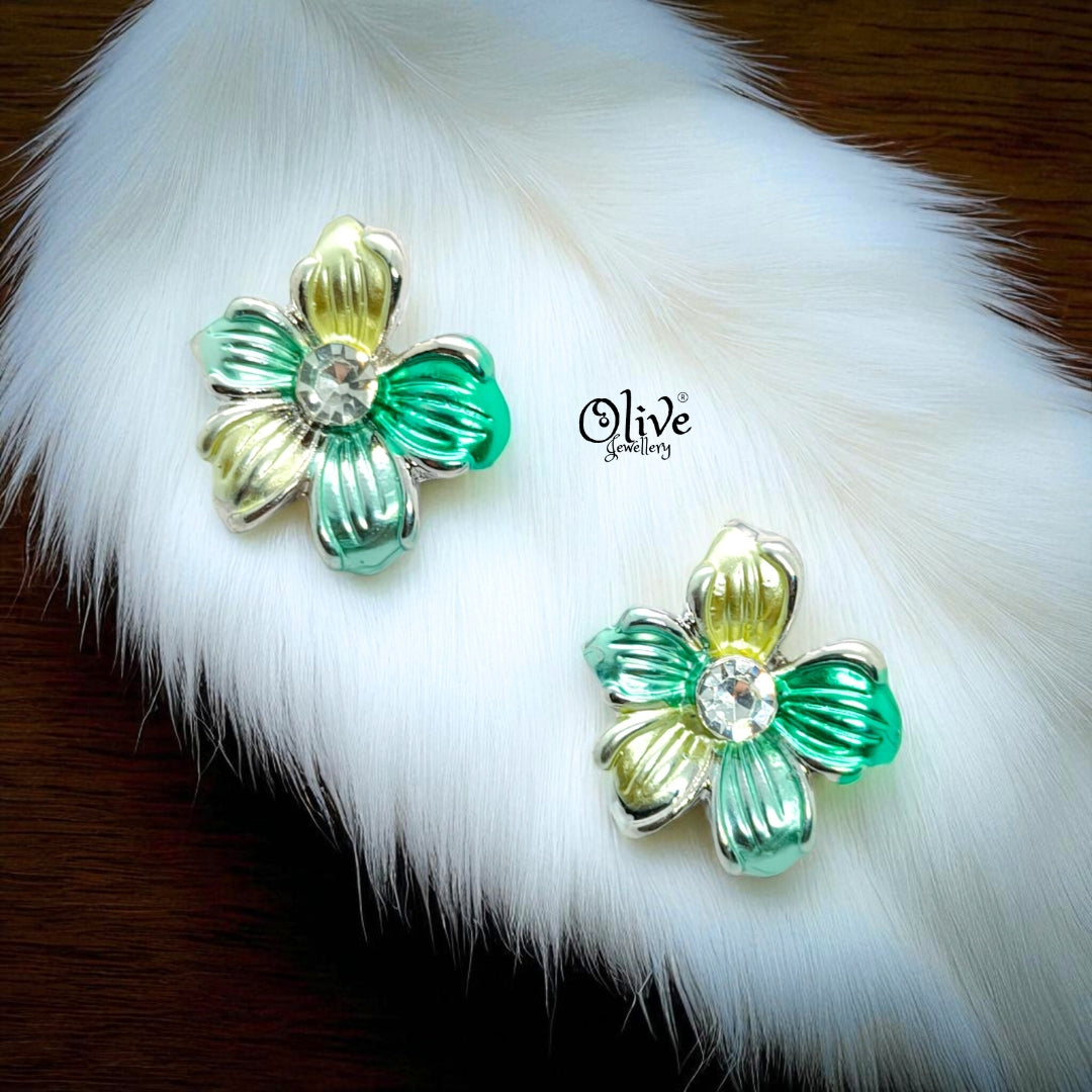 Enamel Earrings-1082
