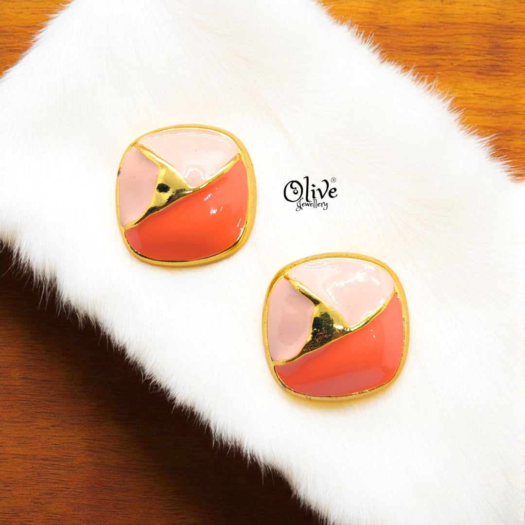 Enamel Earrings-1131
