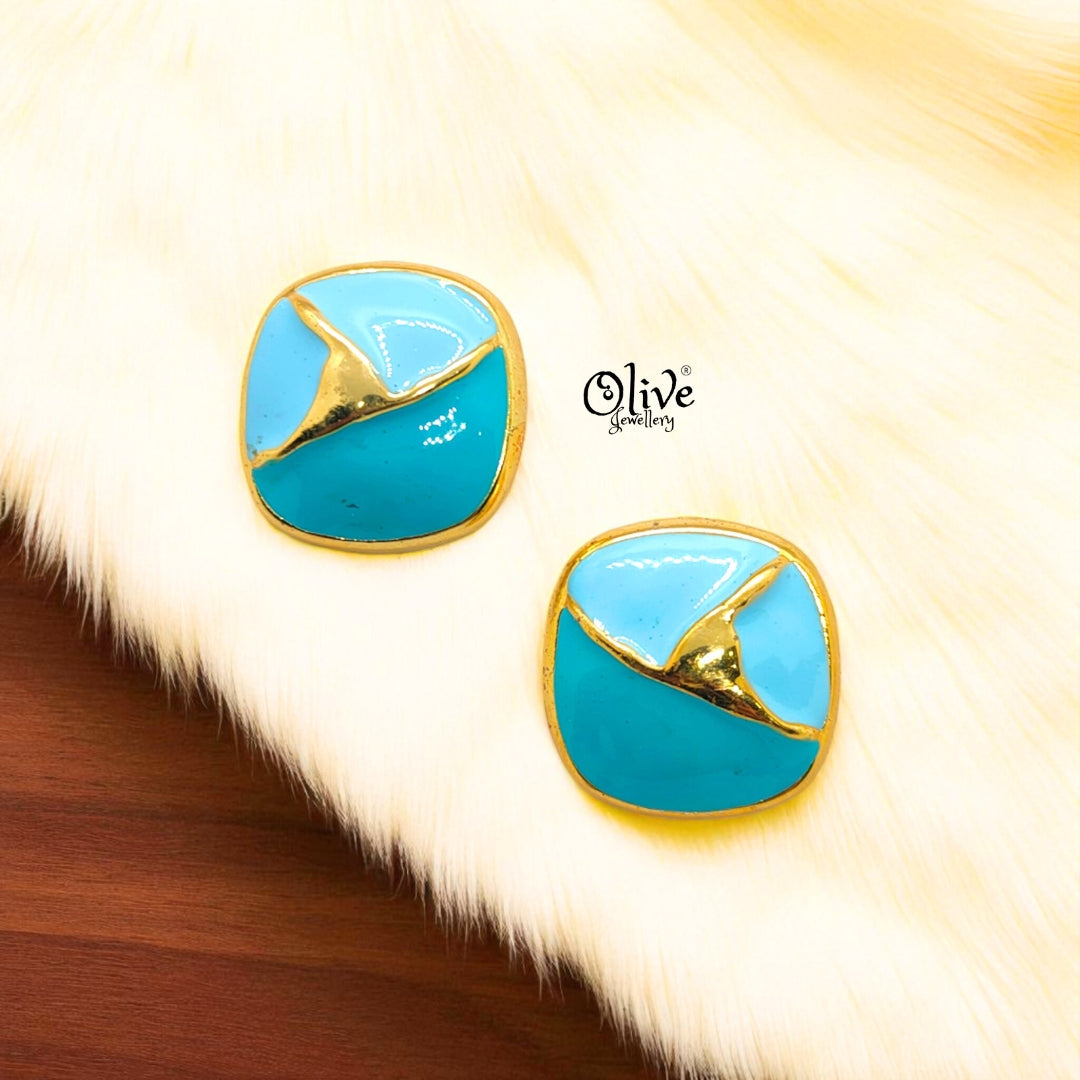 Enamel Earrings-1131
