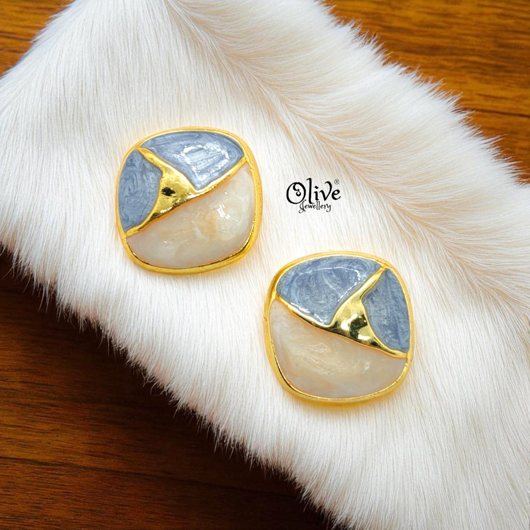 Enamel Earrings-1136
