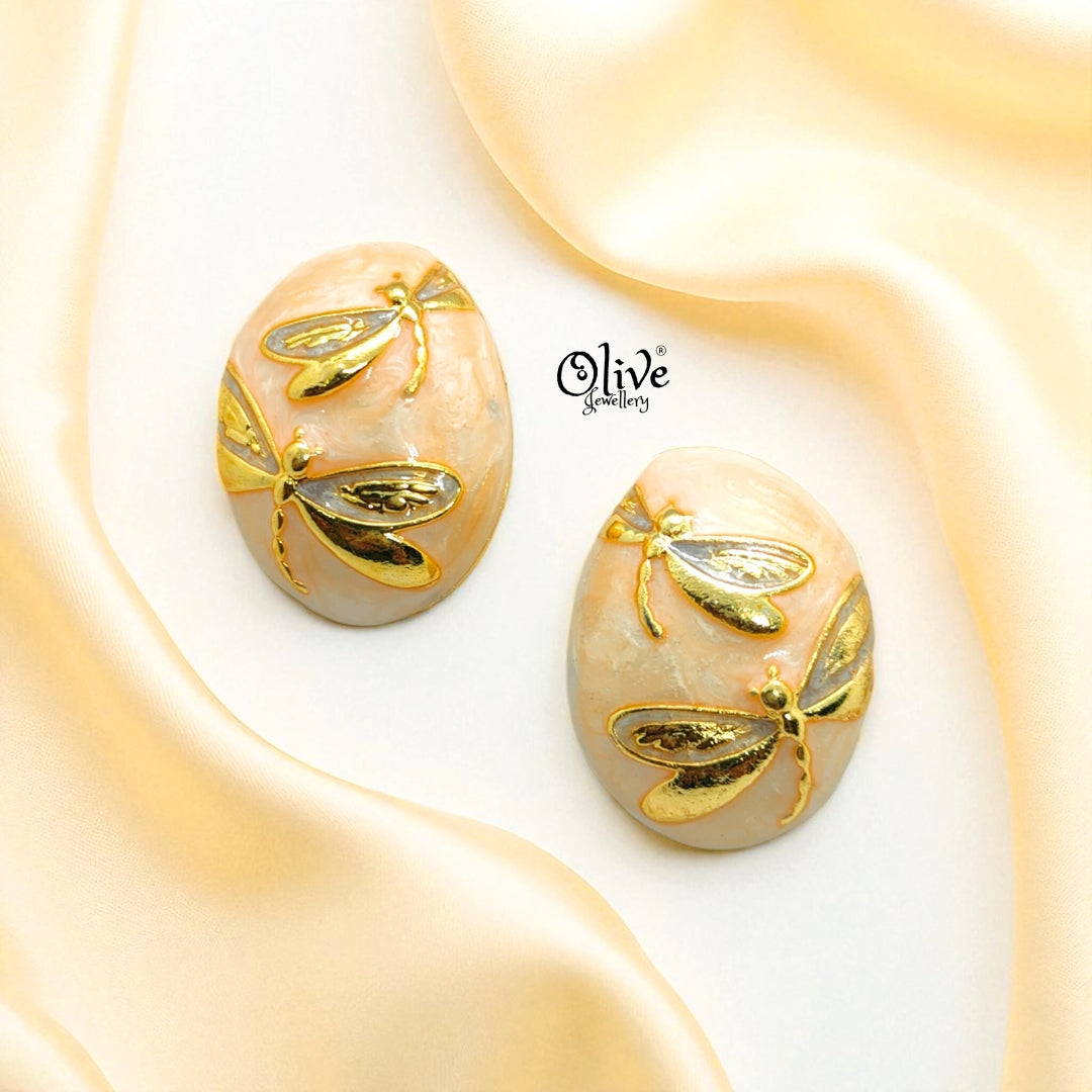 Enamel Earrings-1142