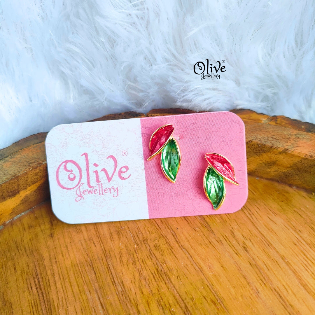 Enamel Earrings-1153