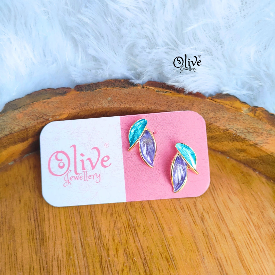 Enamel Earrings-1153