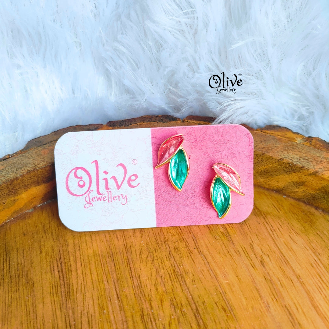 Enamel Earrings-1153