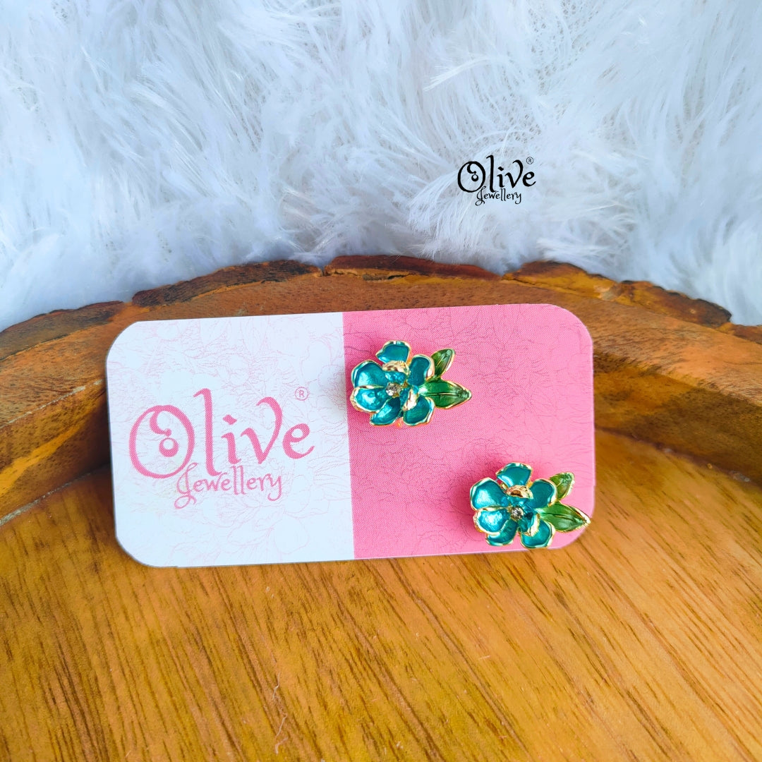 Enamel Earrings-1165