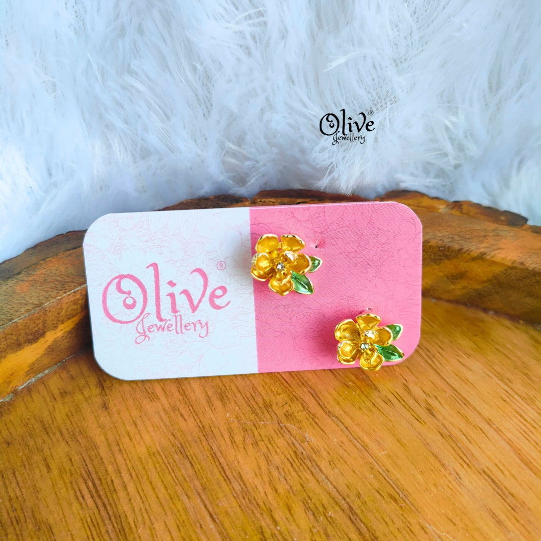 Enamel Earrings-1165