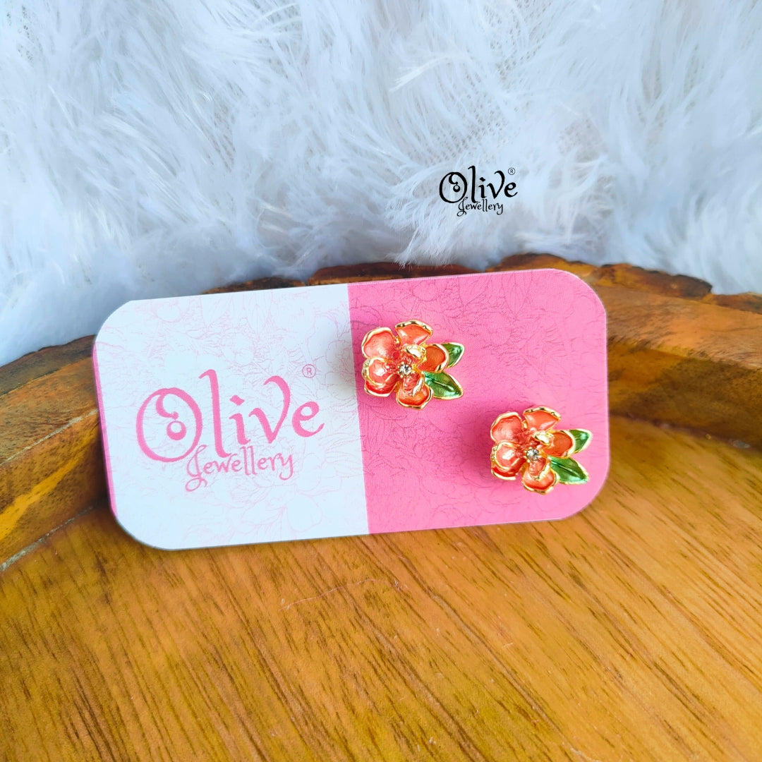 Enamel Earrings-1165