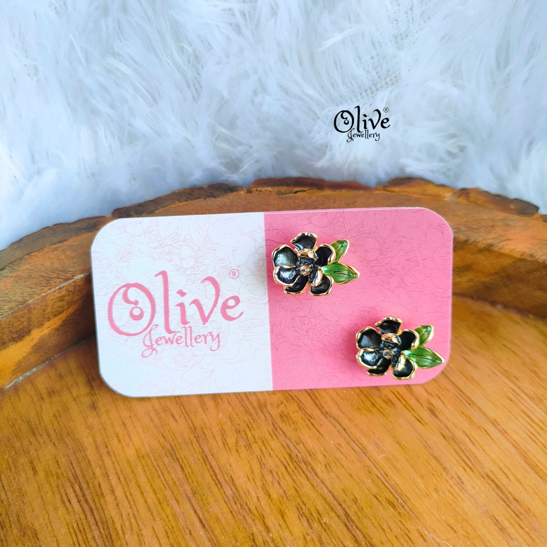 Enamel Earrings-1165