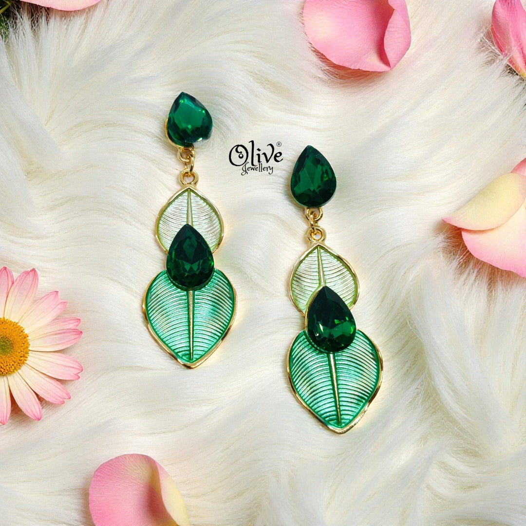 Enamel Earrings -1233