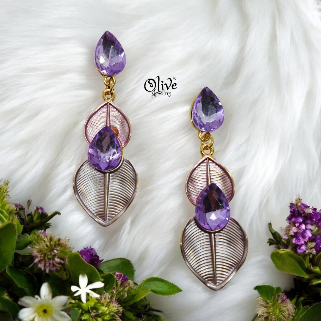 Enamel Earrings -1233