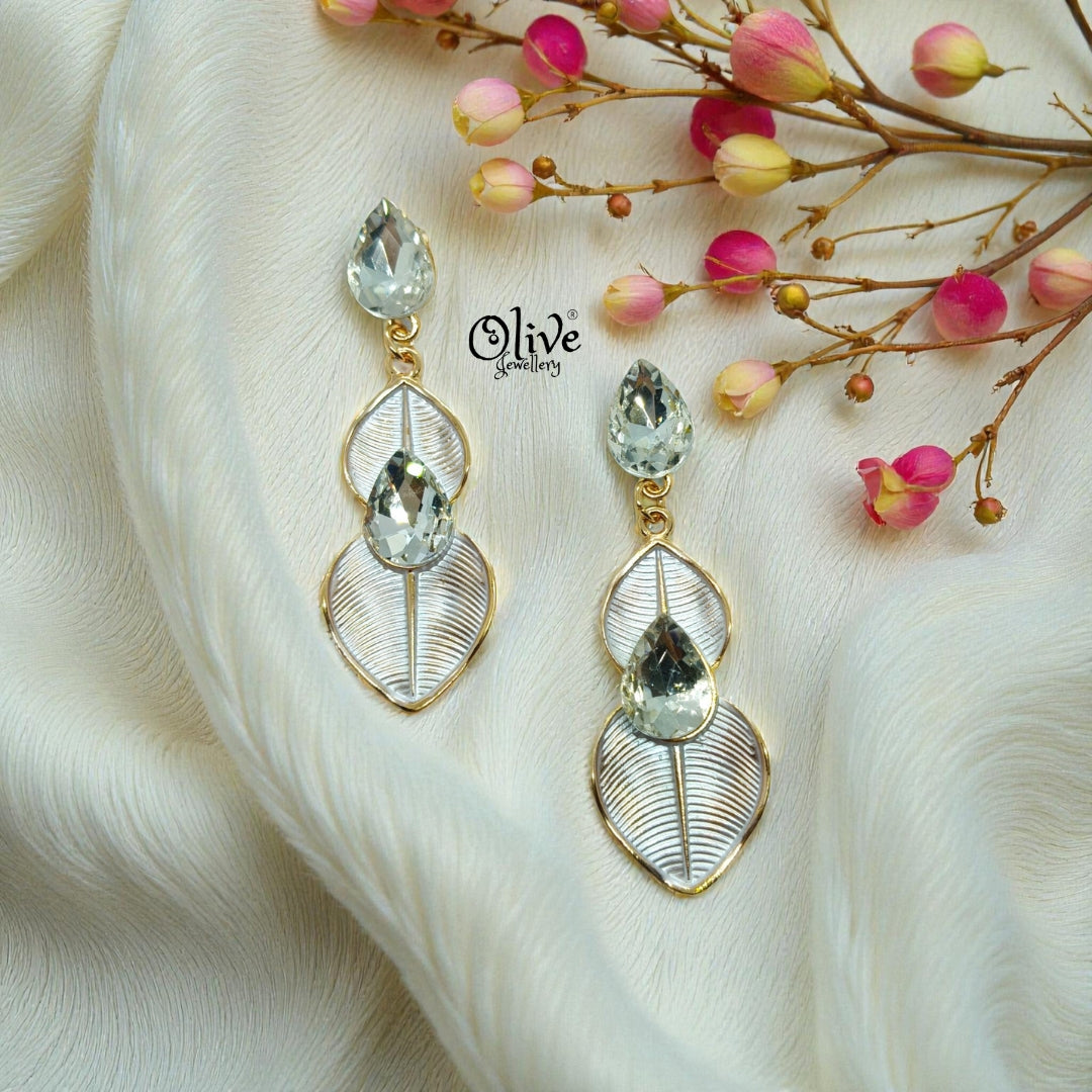 Enamel Earrings -1233