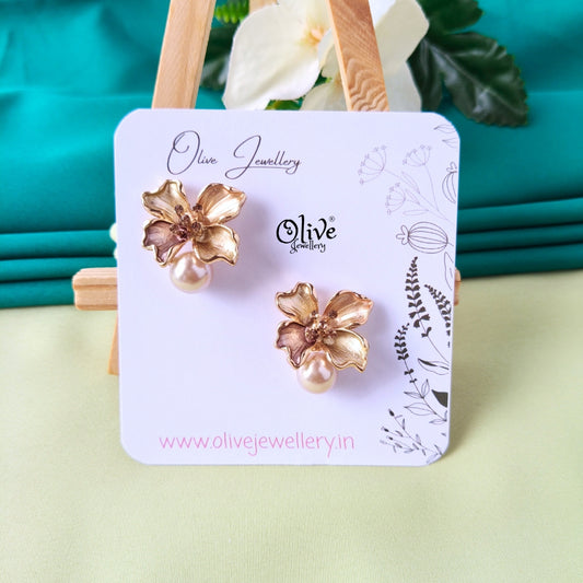 Enamel Earrings -1304
