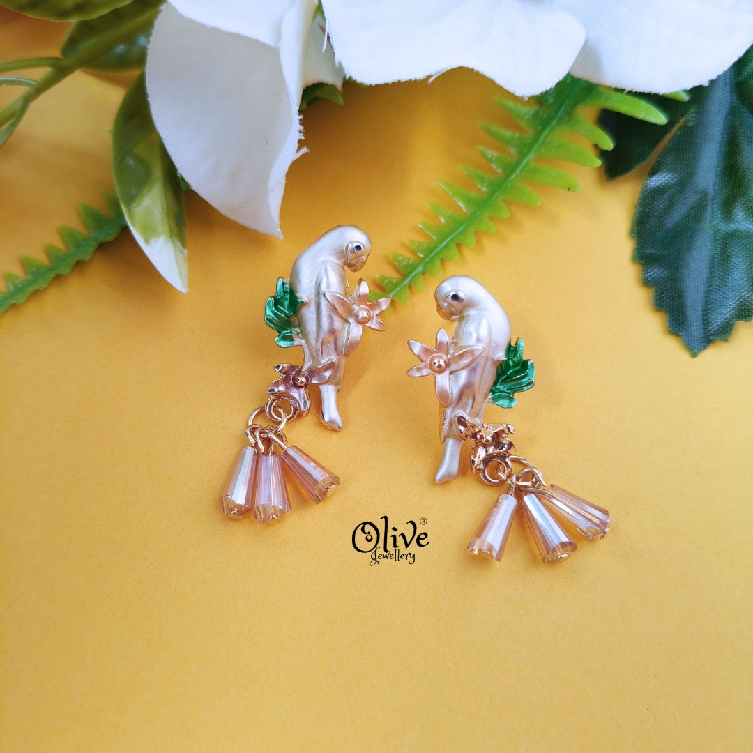 Enamel Earrings-1350