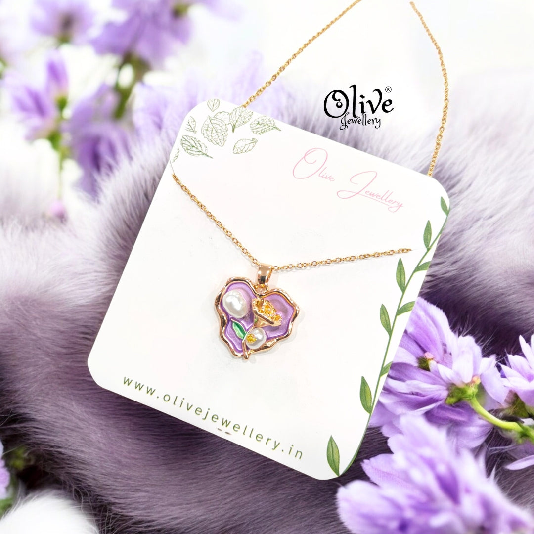 Enamel Pendants -72 (Gold Shade)