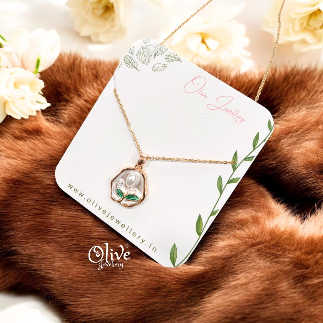 Enamel Pendants -96 (Gold Shade)