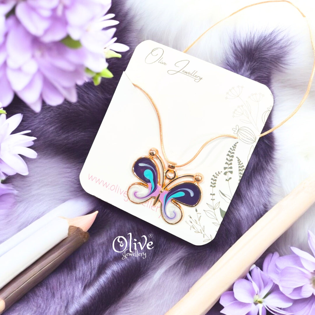 Enamel Pendants -100 (Gold Shade)