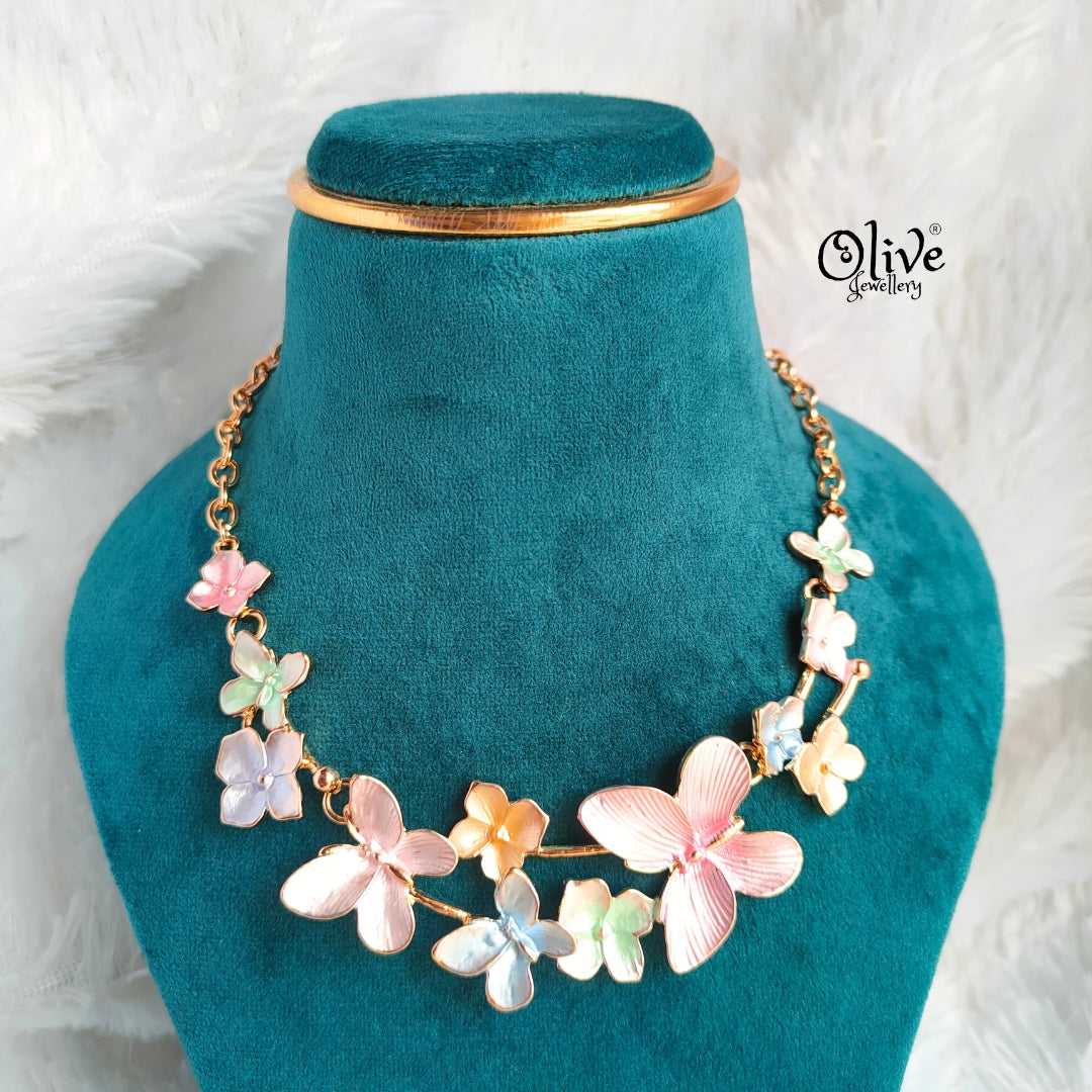 Enamel Necklace - 143