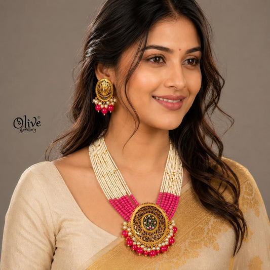 Filigree Neck Set-013