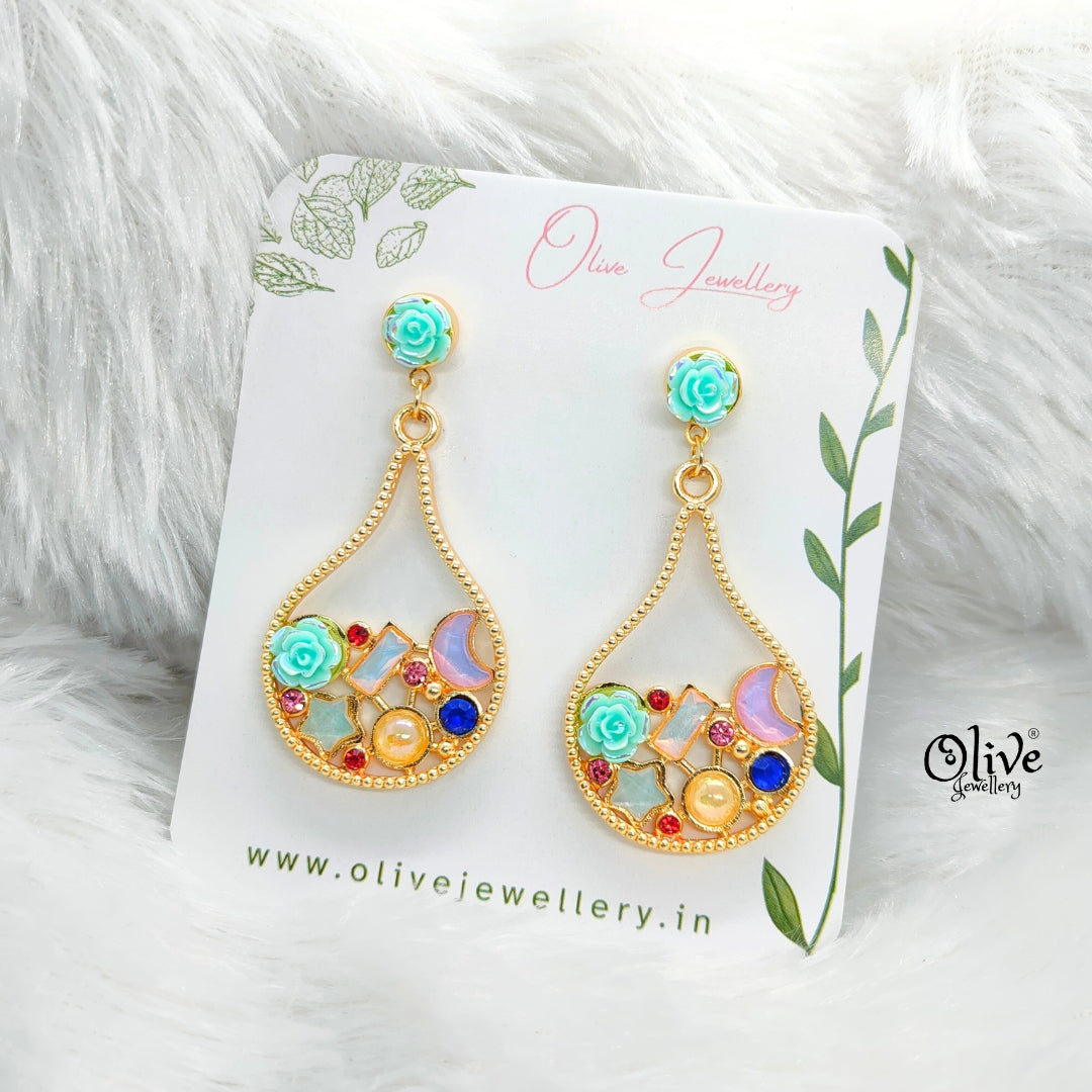 Floral Collection Earrings - 40