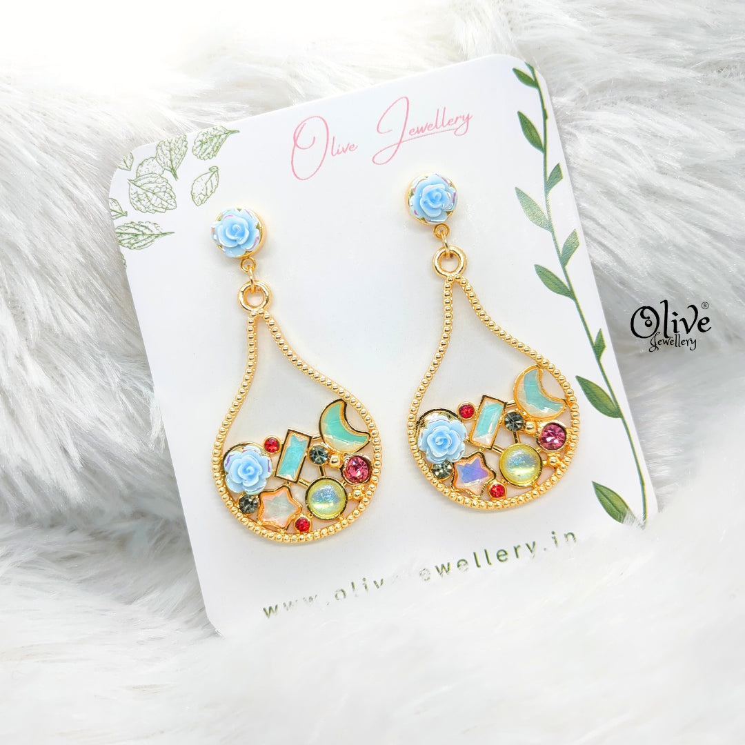 Floral Collection Earrings - 40