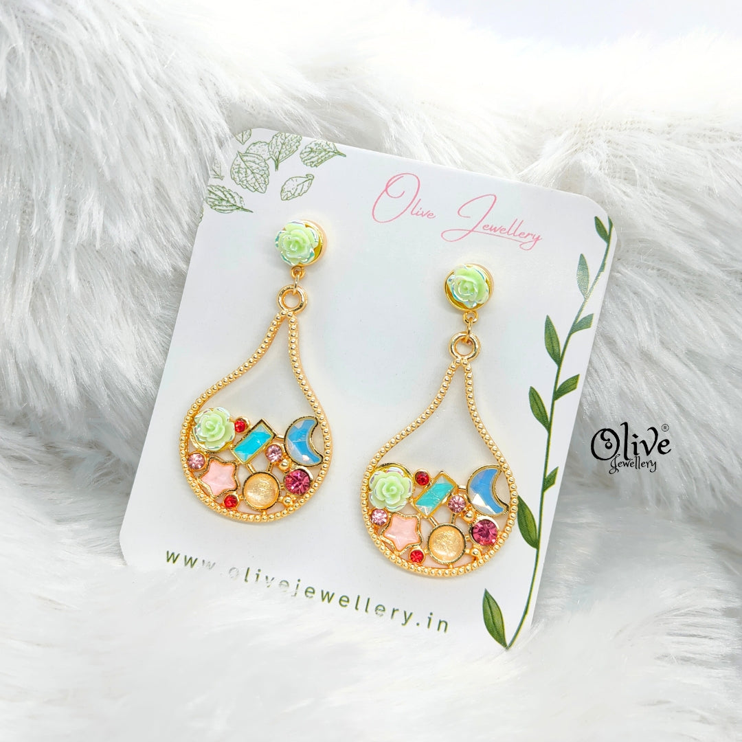 Floral Collection Earrings - 40