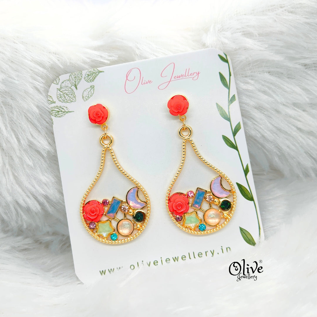 Floral Collection Earrings - 40