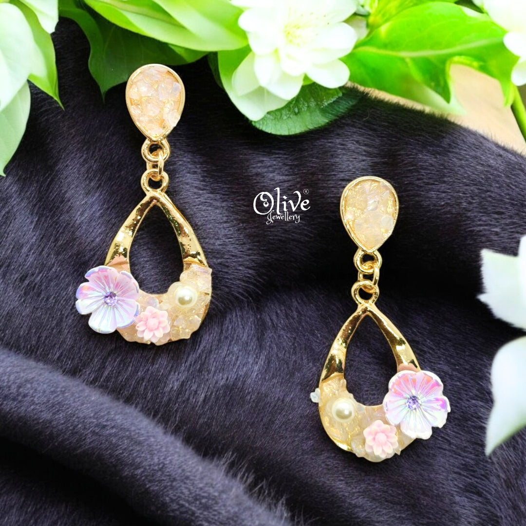 Floral Collection Earrings - 52