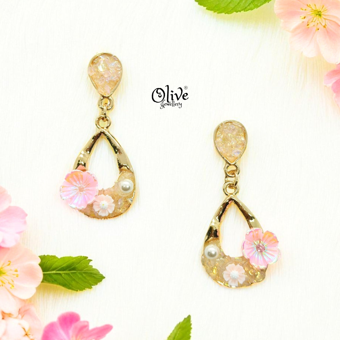 Floral Collection Earrings - 52