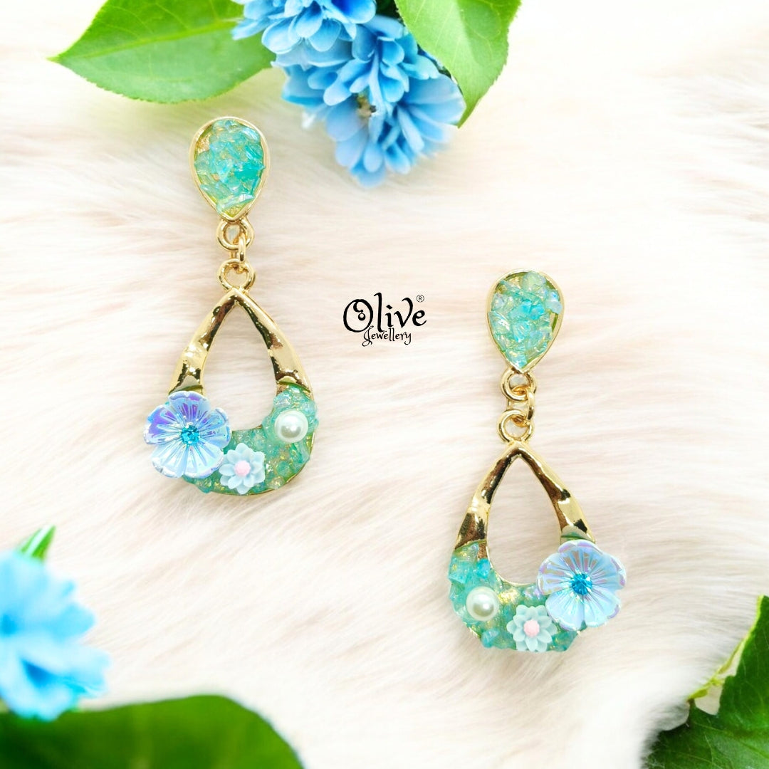 Floral Collection Earrings - 52
