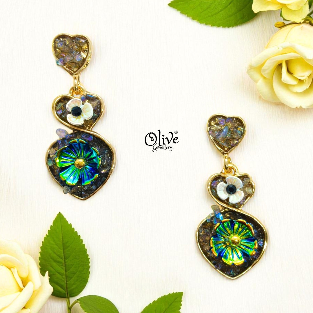 Floral Collection Earrings - 58