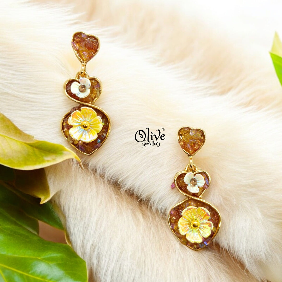 Floral Collection Earrings - 58
