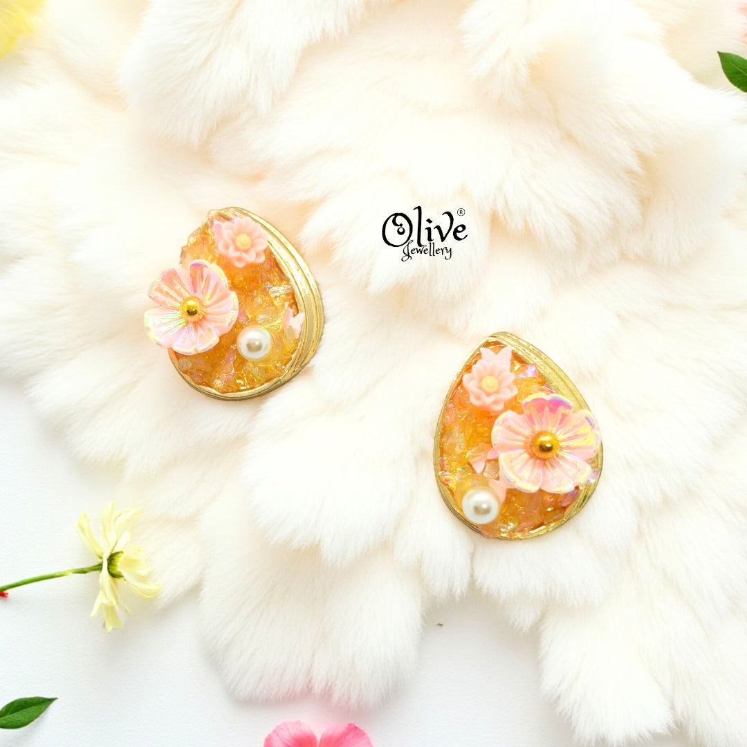 Floral Collection Earrings - 63