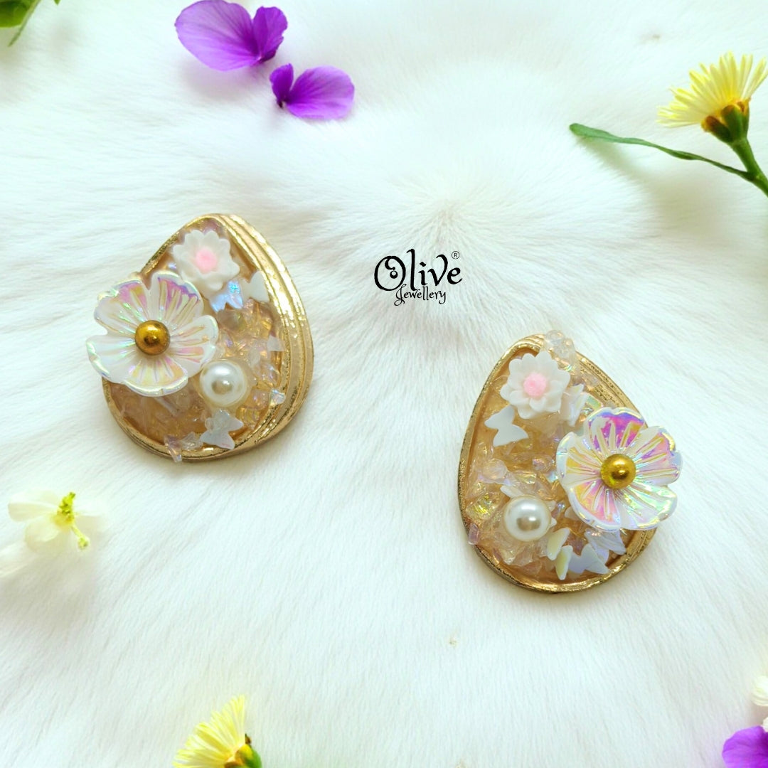 Floral Collection Earrings - 63