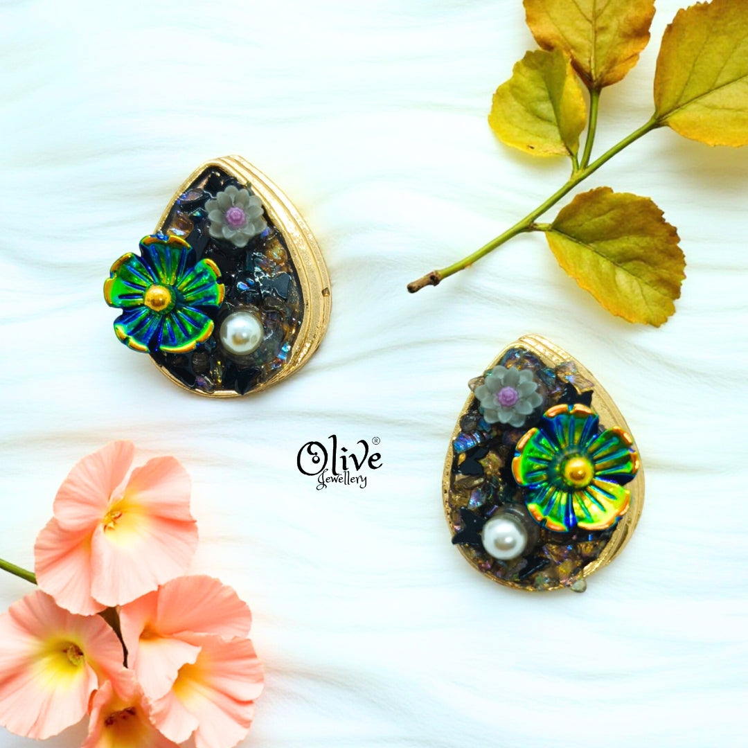 Floral Collection Earrings - 63