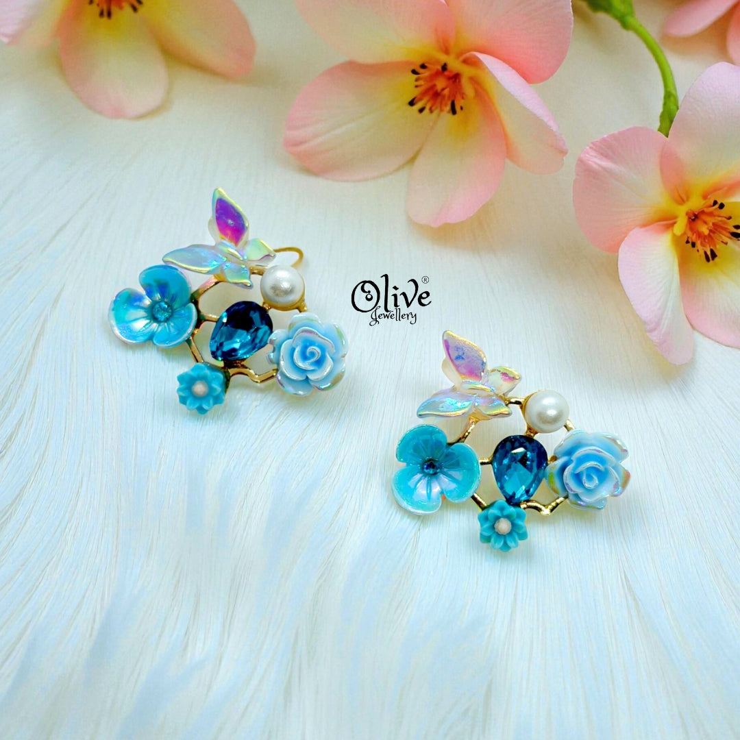 Floral Collection Earrings - 80