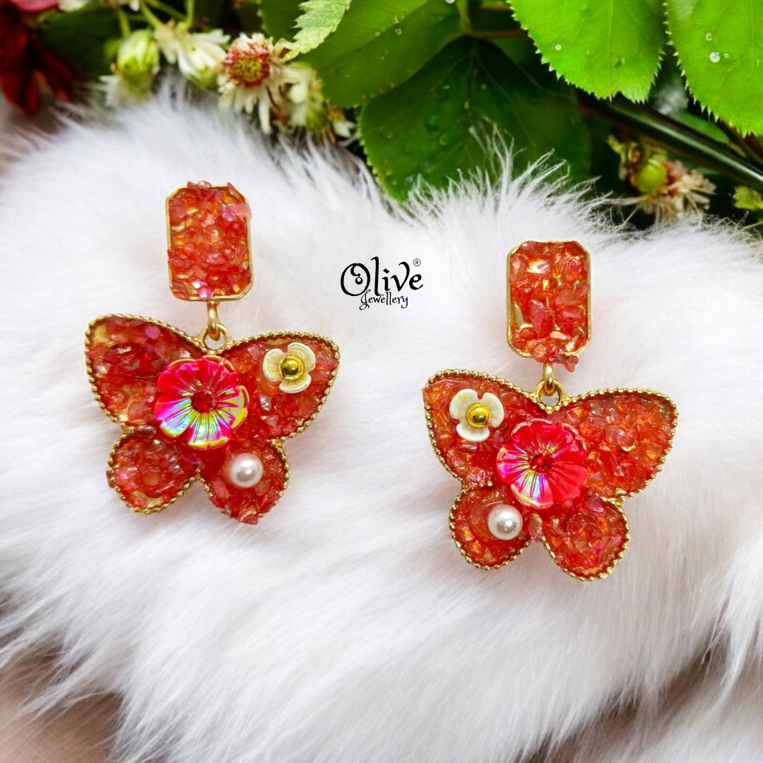 Floral Collection Earrings - 81