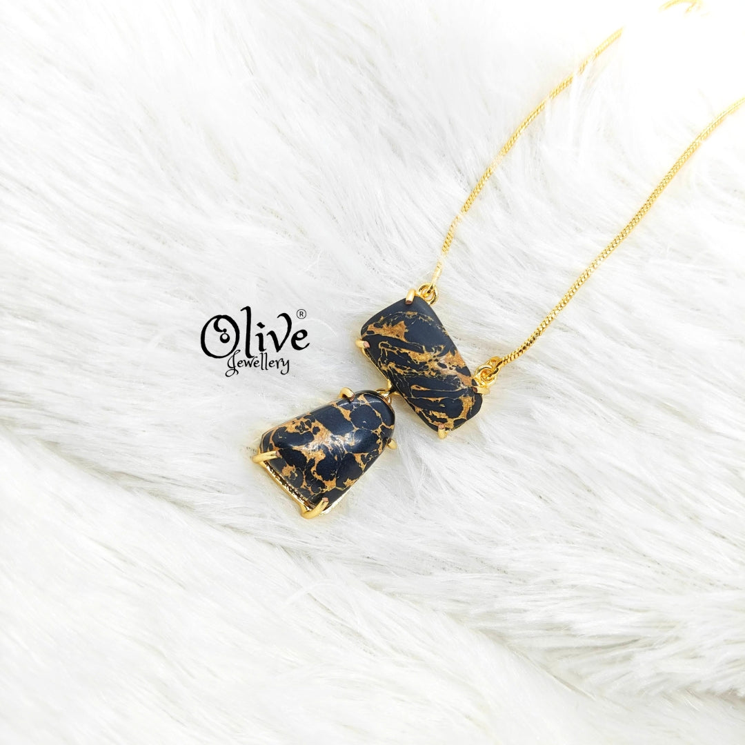 Golden Brass Collection Pendent - 23