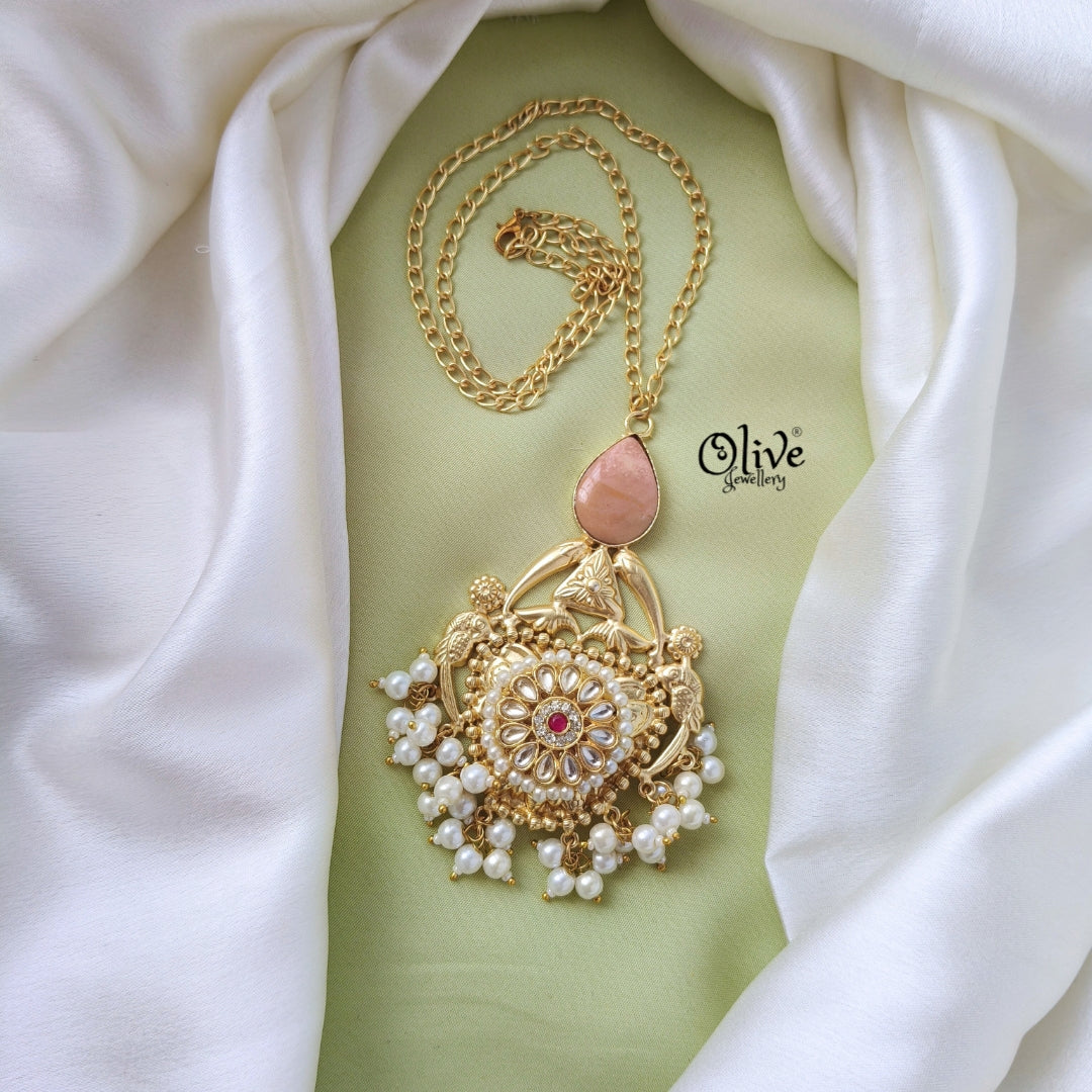 Golden Brass Collection Pendent - 59
