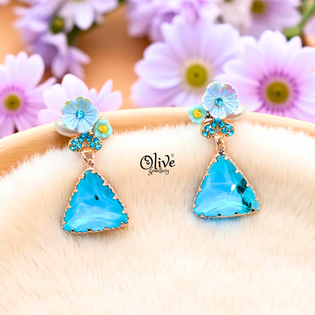 Glass Collection Earrings - 93