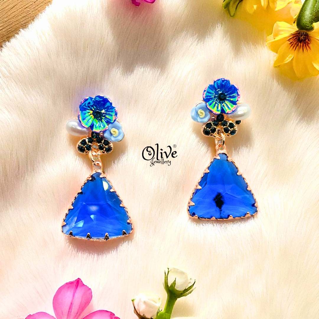 Glass Collection Earrings - 93