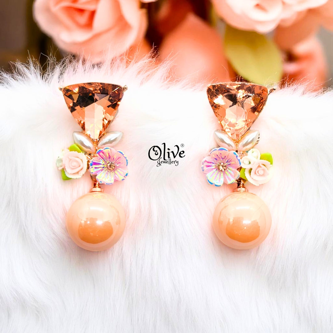 Glass Collection Earrings - 105
