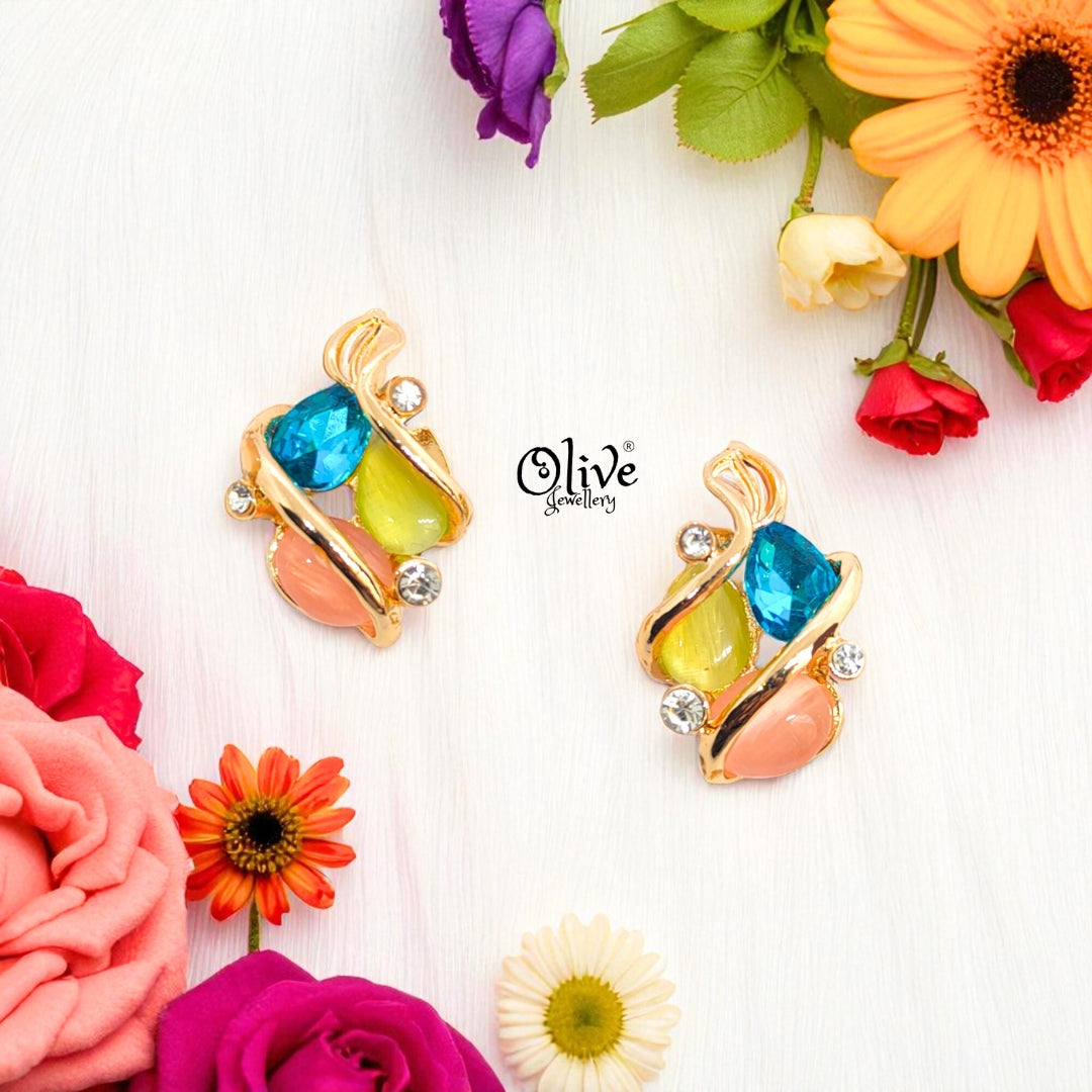 Glass Collection Earrings - 169