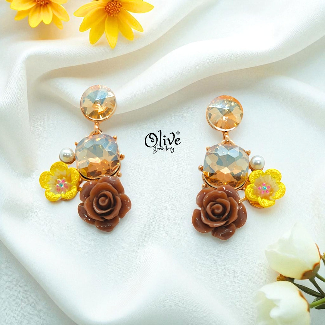 Glass Collection Earrings - 256