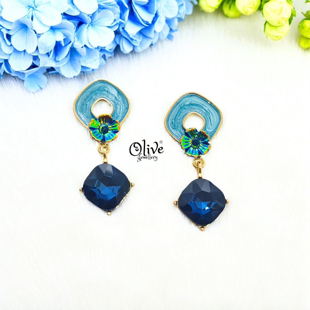 Glass Collection Earrings - 315